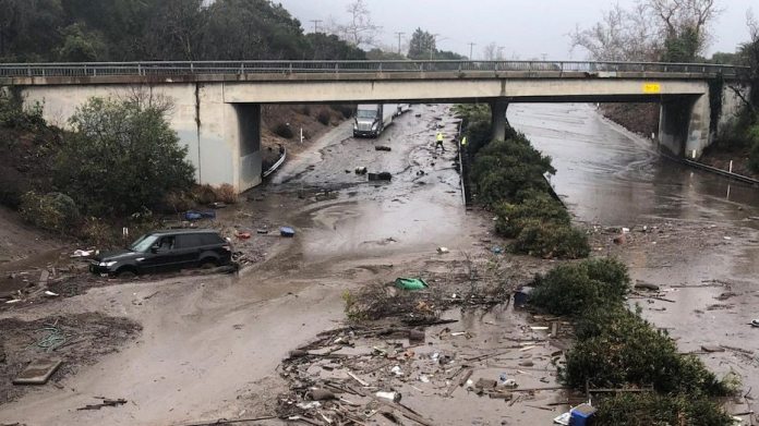 California mudslide potential prompt’s evacuation