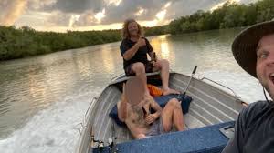 Fishermen rescue naked fugitive from mangroves, follow NWP, News Without Politics, Australia, crocodiles, best news other than politics