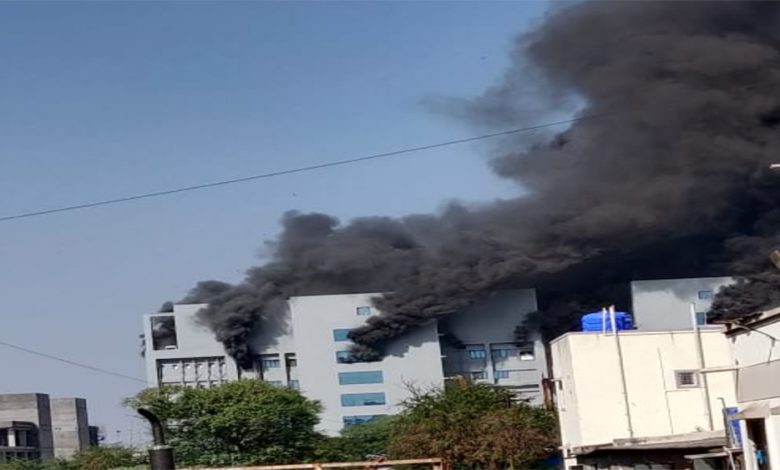 Massive fire rips through worlds  largest vaccine plant