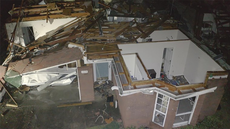 Significant damage as tornado rips Alabama