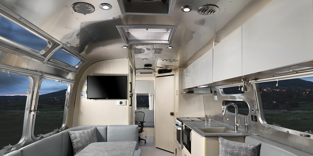 Airstream: latest luxury trailer for remote workers, travel, business, follow News Without Politics, best news other than politics, unbiased news source