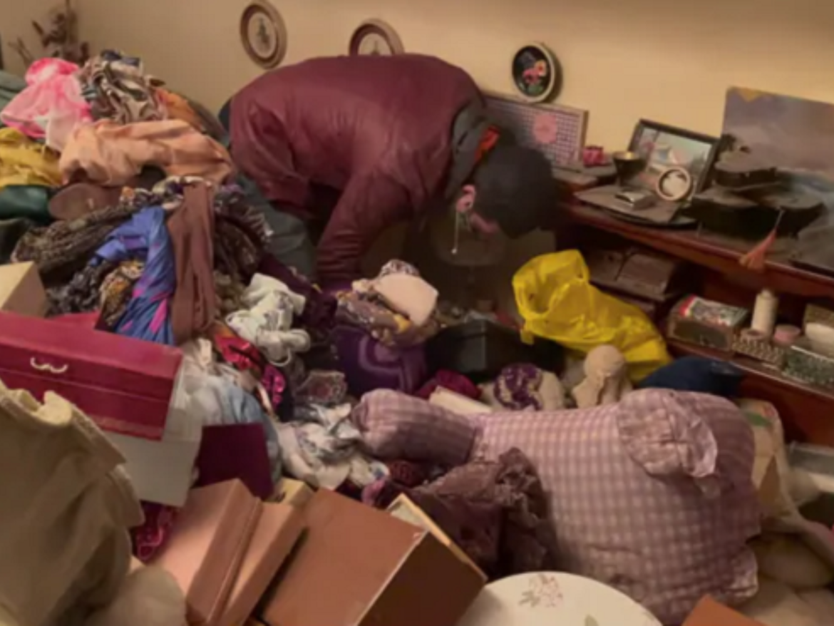 Man buys hoarder’s house- cash & valuables inside