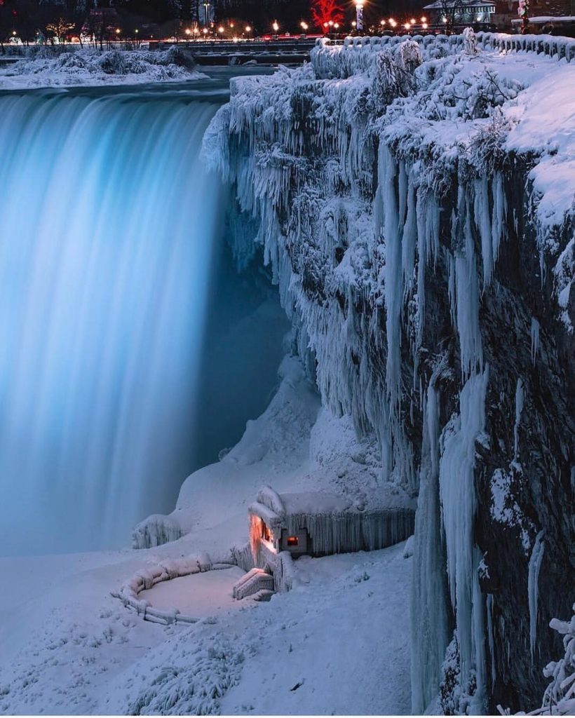 frozen niagra falls non political news non political news