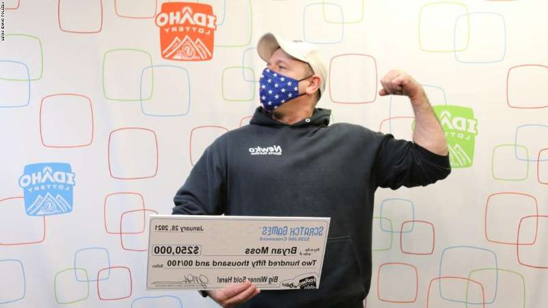 Idaho man wins lottery for the sixth time
