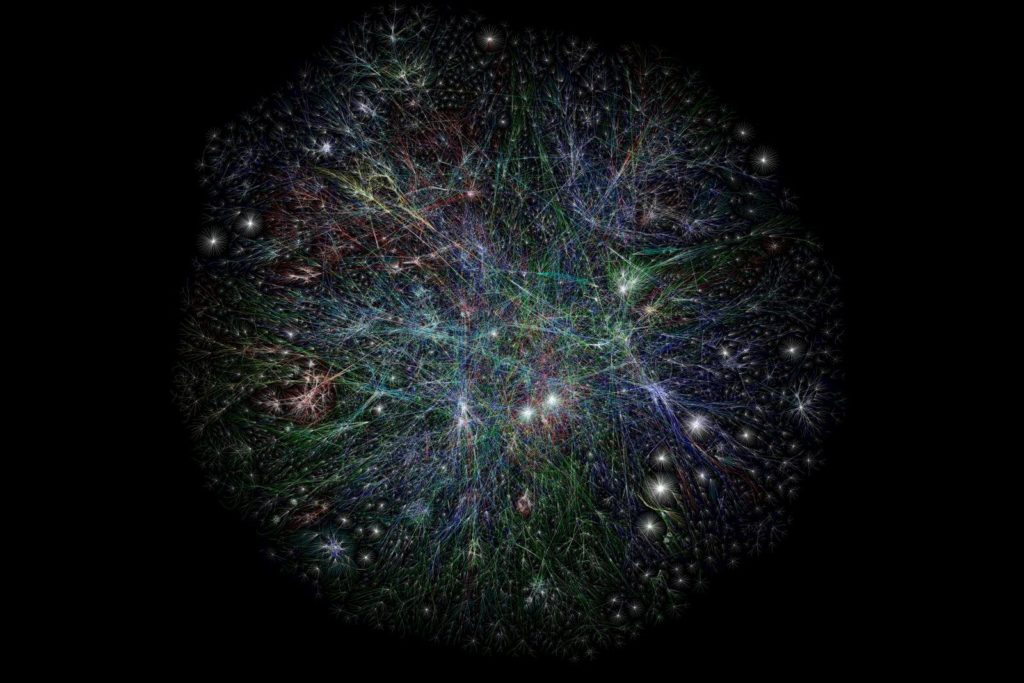 Visualization Charts the Internet's Growth, follow News Without Politics, NWP, most news without bias, technology