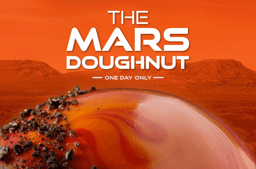 1 day only! Mars doughnut for rover landing
