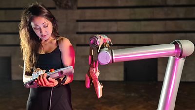 How a robot inspired this ballet dancer & physicist, arts, technology, follow News Without Politics to learn more, amazing non political news source