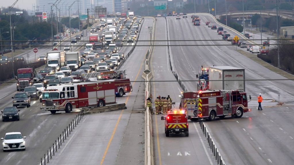 Massive crash on icy Texas interstate, stay updated  without news bias, follow News Without Politics, US news unbiased