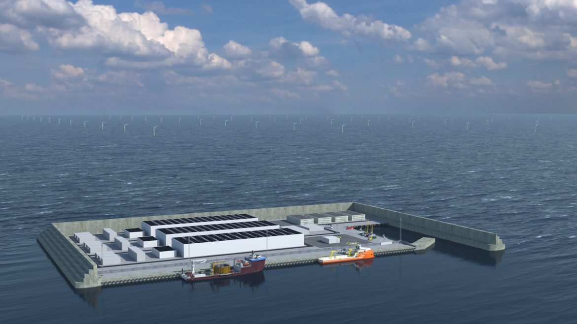 Denmark to build massive wind energy island