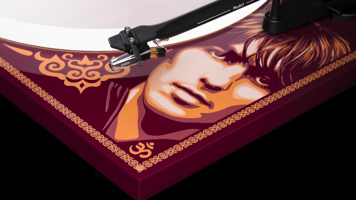 New turntable spins psychedelic tribute- George Harrison