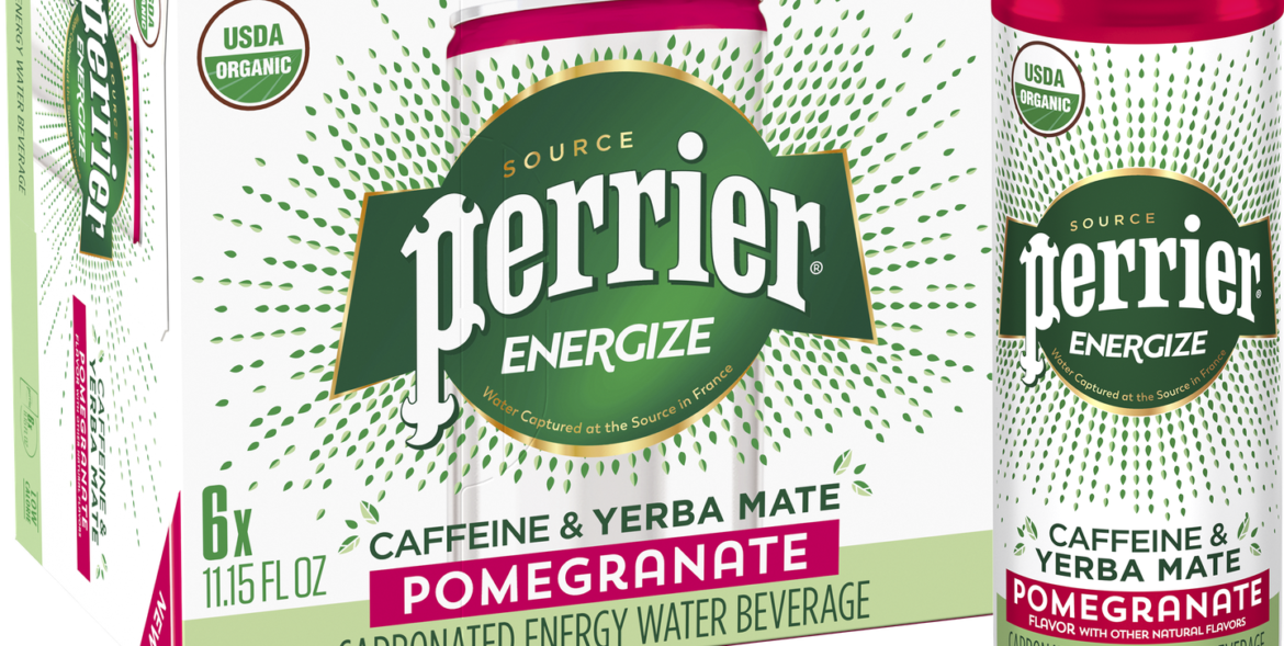 Perrier launching new line of energy drinks