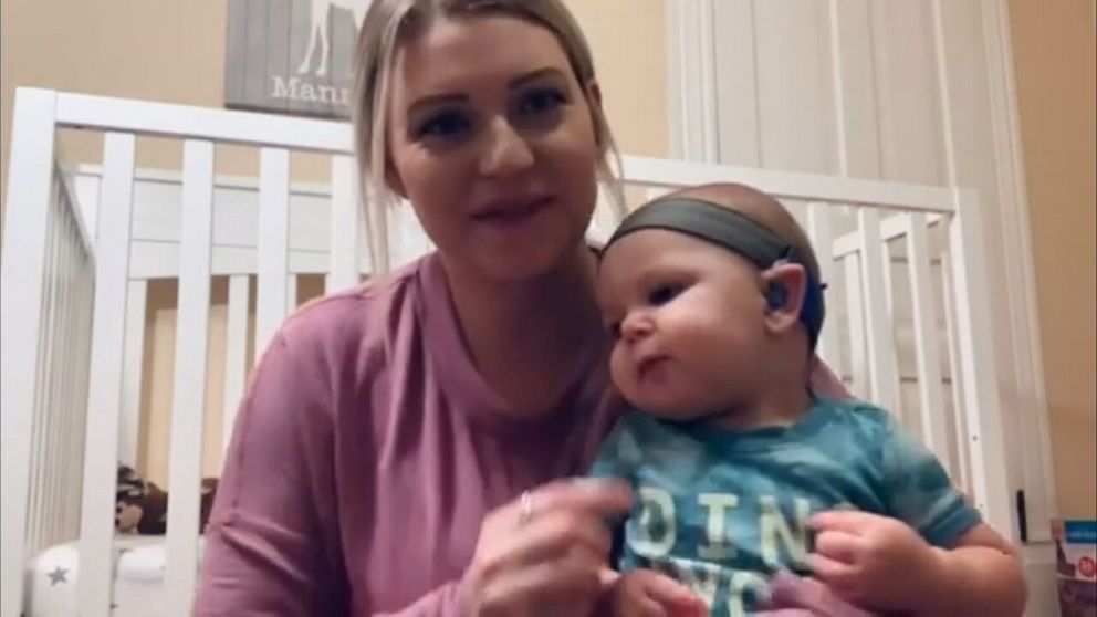 Watch: baby born deaf hears music 1st time