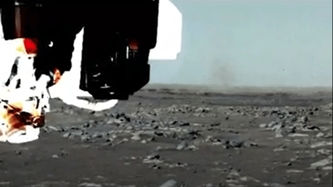 Perseverance spots its first dust devil on Mars