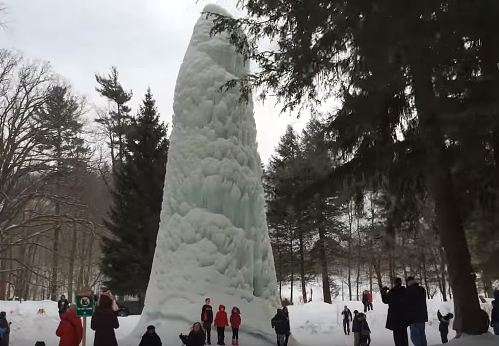 'Ice Volcano' erupts in New York!, learn more from News Without Politics, western NY