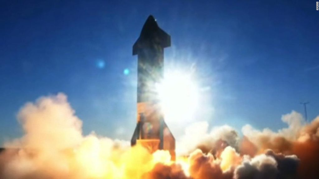SpaceX Mars prototype lands then explodes non political news