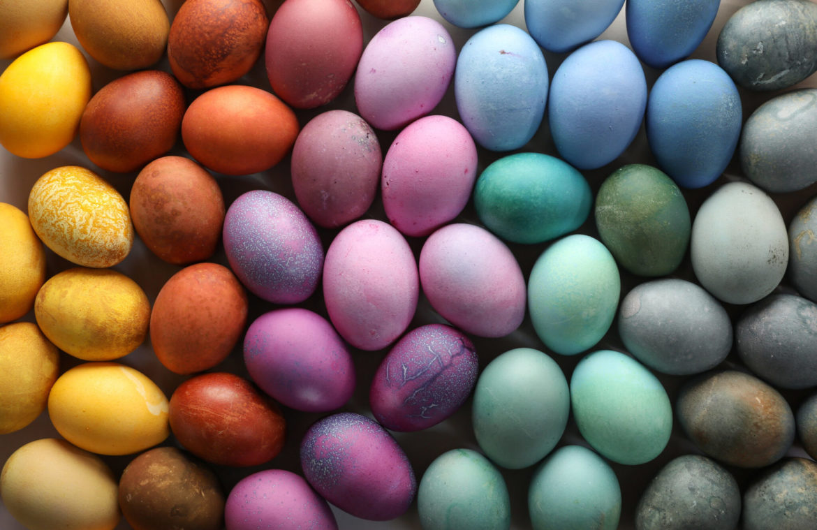 Natural dye makes amazing Easter eggs