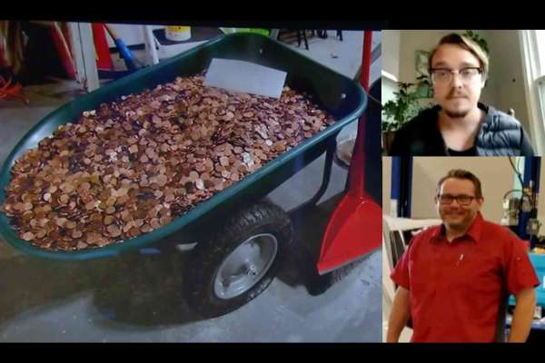 Company settles dispute by paying employee in pennies