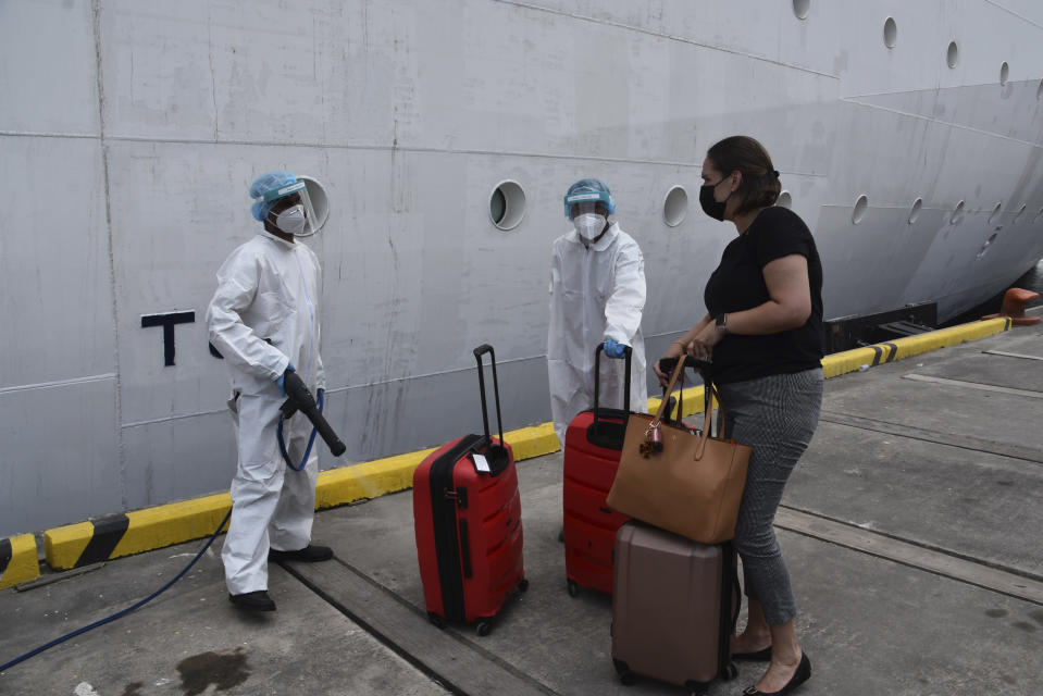 Royal Caribbean assists St. Vincent evacuations