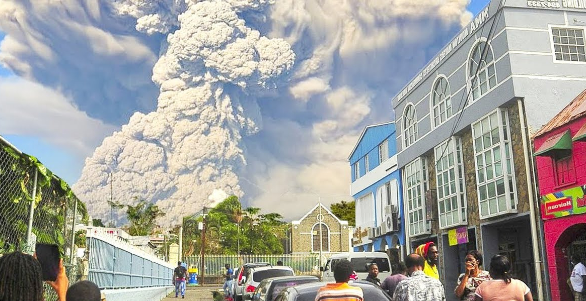 42nd anniversary of St. Vincent volcano