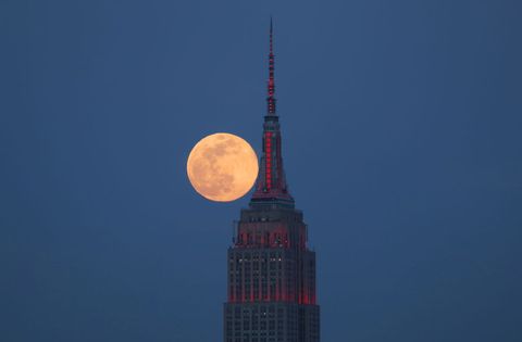 Super Pink Moon of 2021 tonight