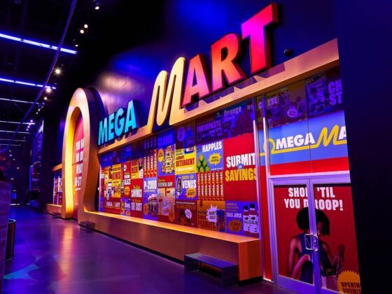 Las Vegas, A strange multi-sensory ‘grocery store' opened, follow News Without Politics, NWP, amazing non political news source, food, culture, art