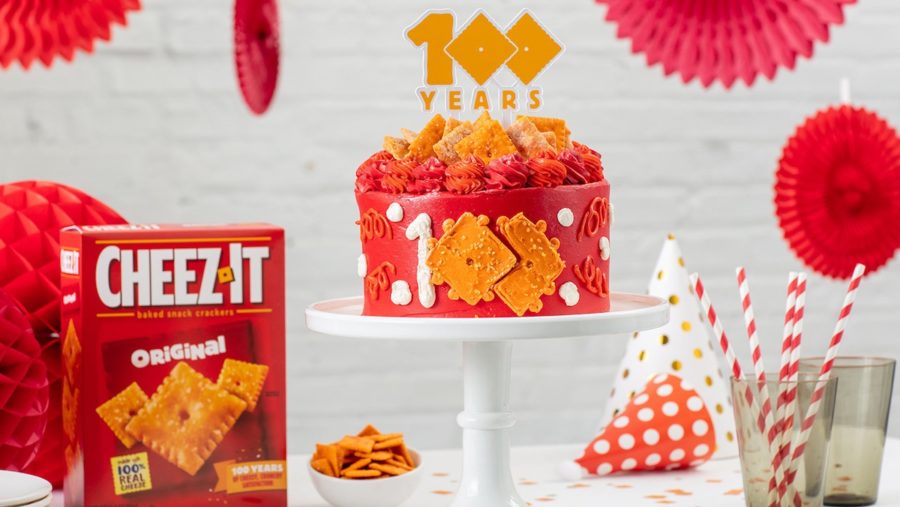 Order a Cheez-It Cake to Celebrate Snack’s 100th Anniversary