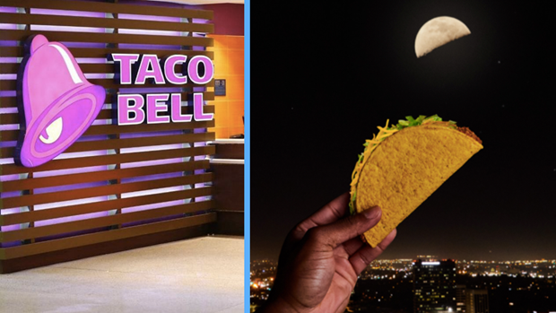 TONIGHT! Free Taco Bell tacos to celebrate the 'Taco Moon', food, space, science, best no politics news source