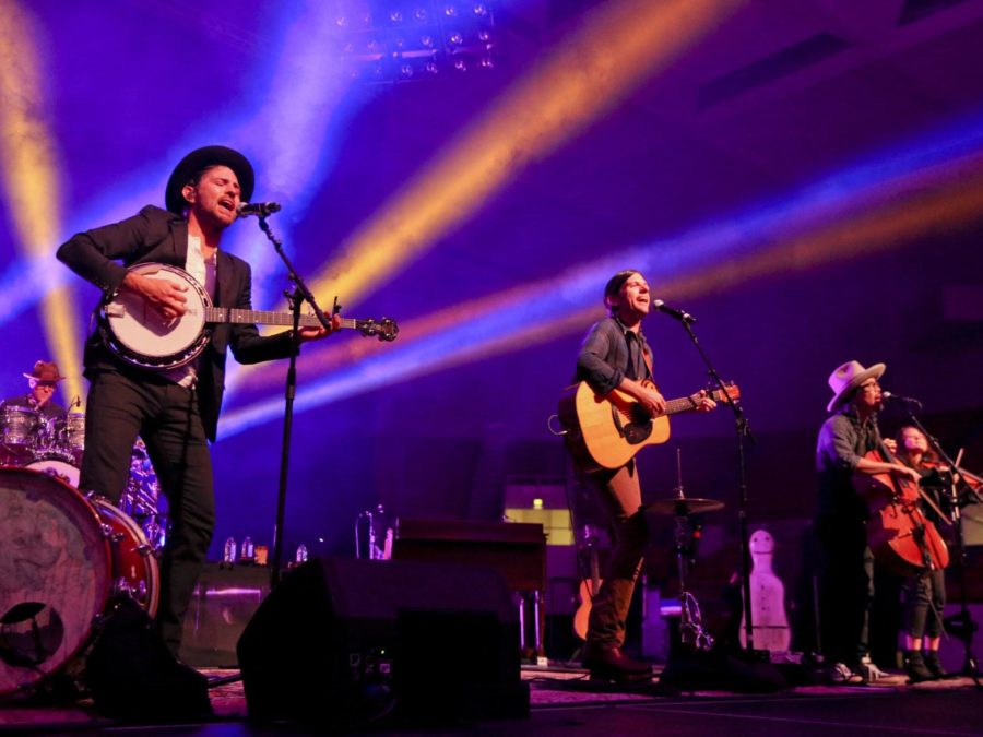 Avett Brothers sing title song from new musical Swept Away