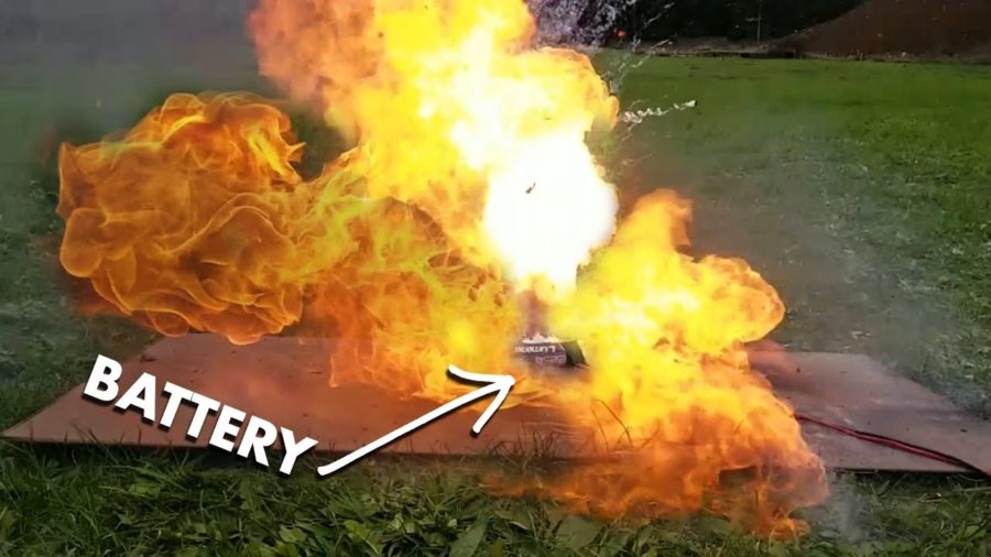 1000 homes evacuated-lithium batteries explode!