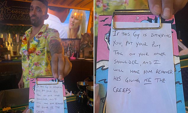 Bartender saves women from a ‘creep’ at the bar