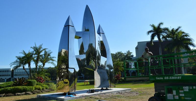 space ship sculpture news without commentary news that matters odd news stories