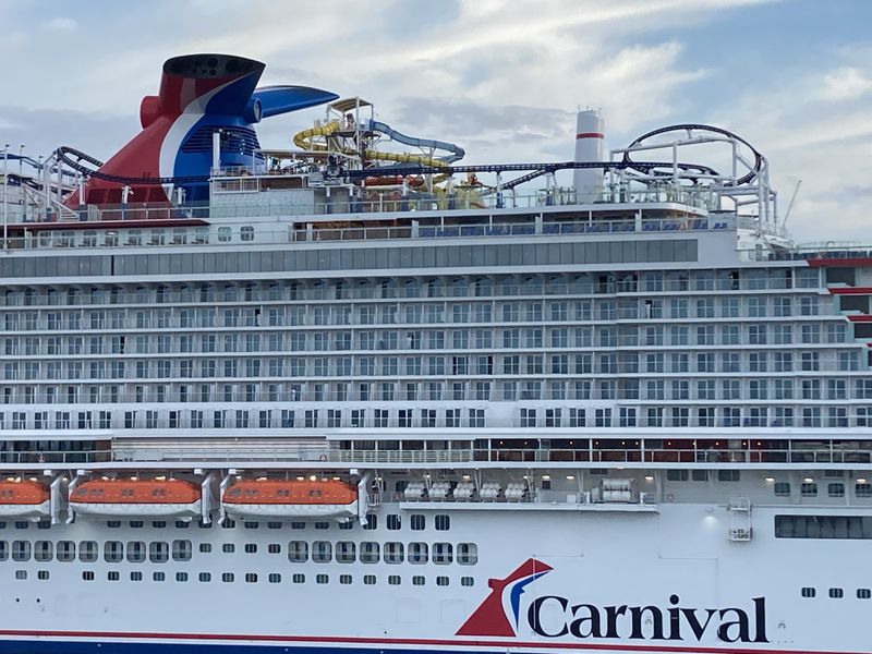 New Carnival cruise ship Mardi Gras arrives at its Port Canaveral home, travel, cruise, follow News Without Politics, NWP, best news source without  political bias