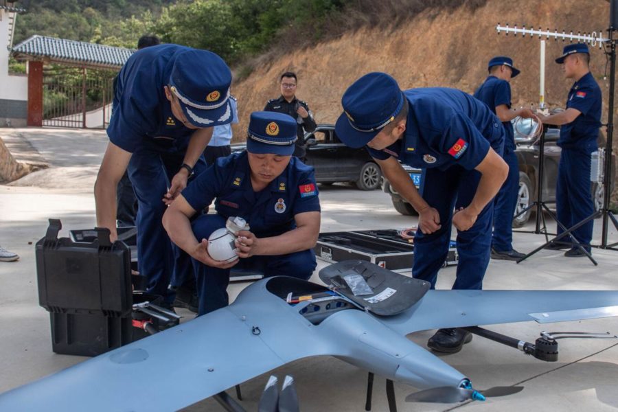 Drone wandering elephants in china new without opinions news other than politics