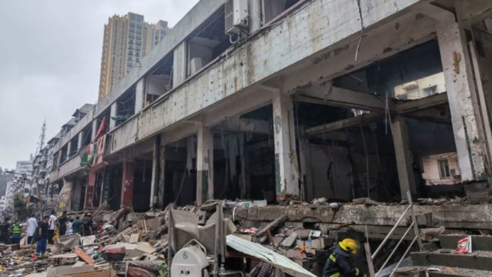 Many killed in massive gas explosion in China