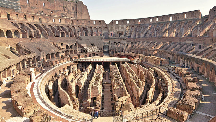 Roman Colosseum’s Locker Rooms now open for the first time