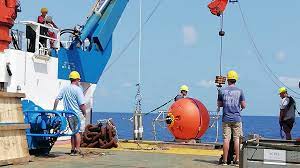 Underwater avalanche measured in action