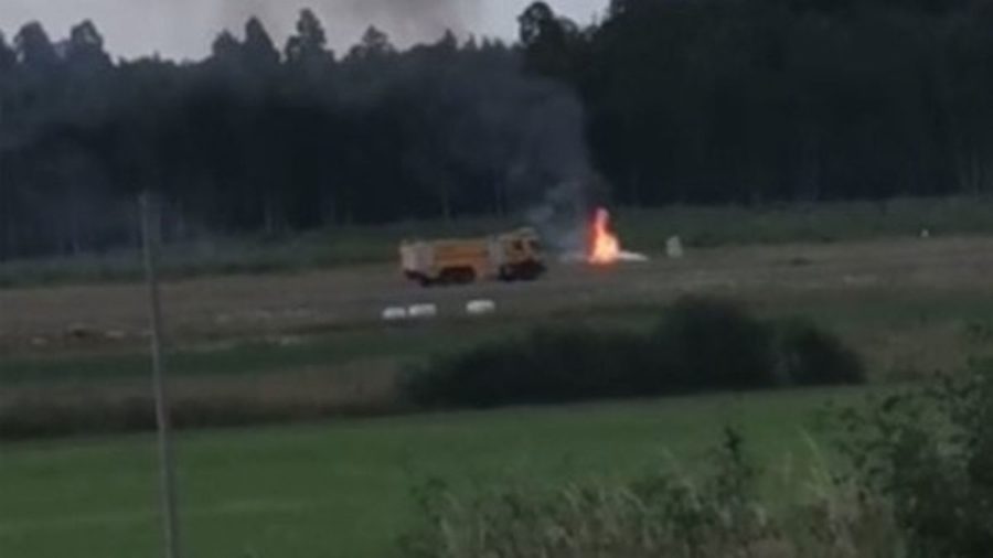 Plane crash Sweden  Non political news 