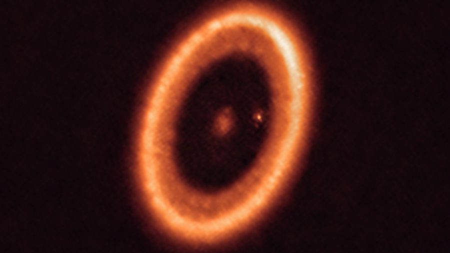 Astronomers discover disk around a distant planet