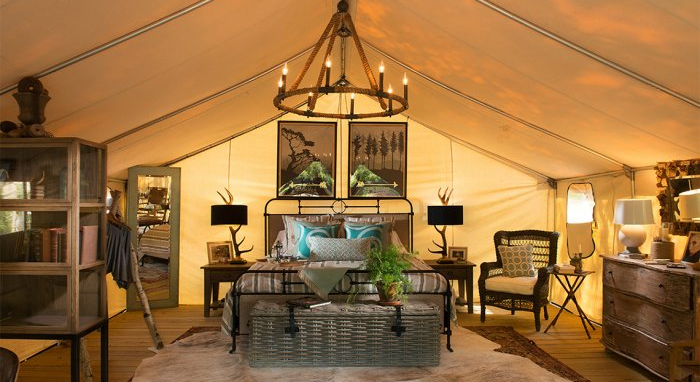 What is glamping and where can I glamp?