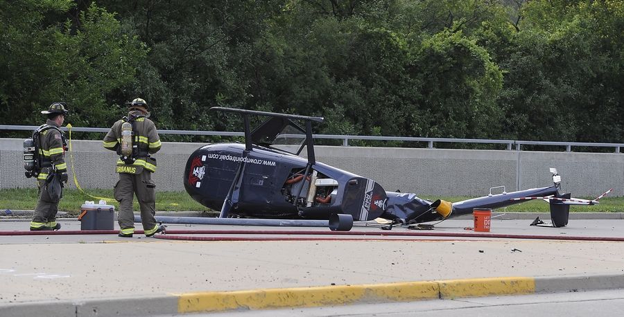 unbiased news helicopter crash in Prospect Heights