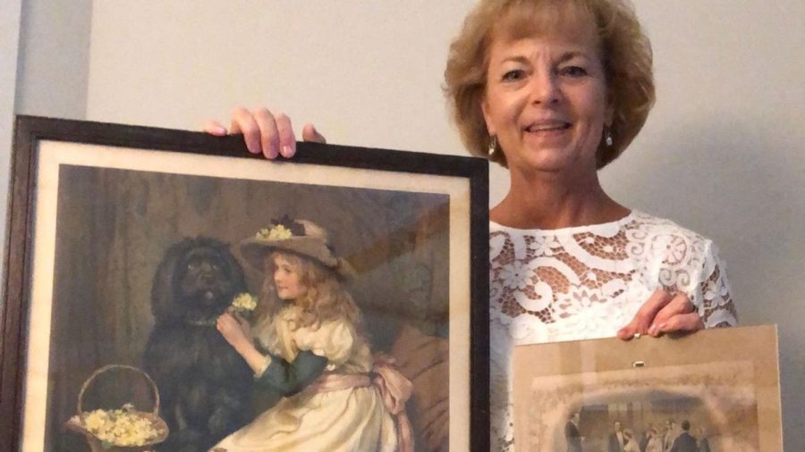 1870’s marriage certificate found hidden behind a painting
