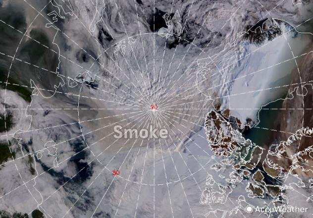 ‘Airpocalypse’ smoke reaches North Pole for the first time ever