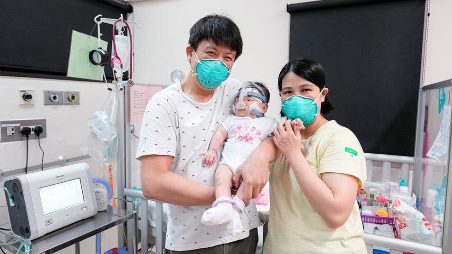 ‘Smallest baby at birth’ home after 13 months in hospital