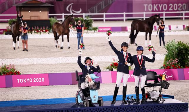 USA Paralympic equestrian team wins most medals in 25 years