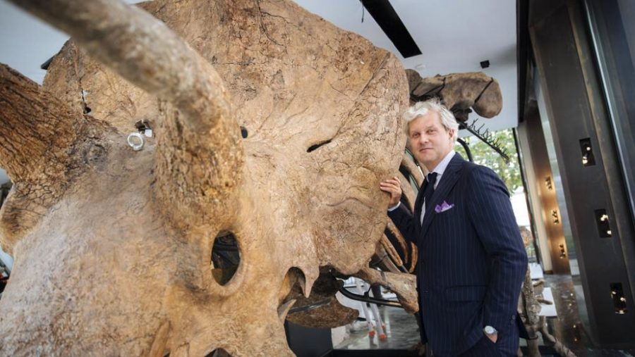 Who will buy Big John- the biggest triceratops ever discovered?