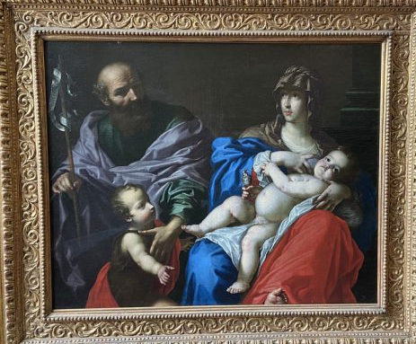 nonpolitical news lost masterpiece The "Holy Family with the Infant Saint John" Cesare Dandini unbiased news