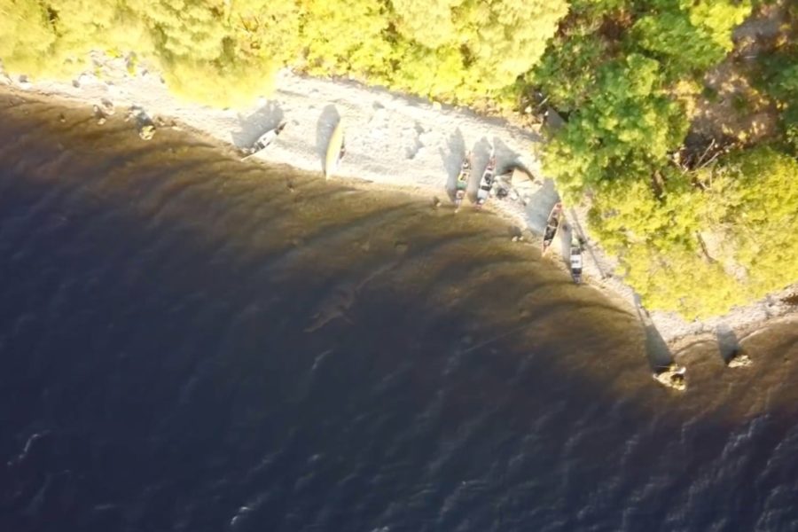 Loch Ness monster drone footage? You decide
