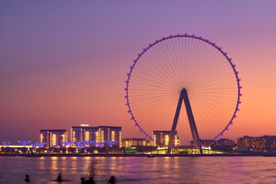 Worlds largest ferris wheel opens in Dubai