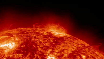 Massive solar flare hits Earth today