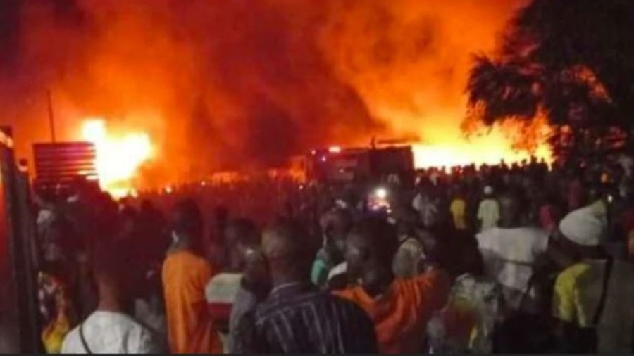 Near 100 killed in massive Sierra Leone explosion